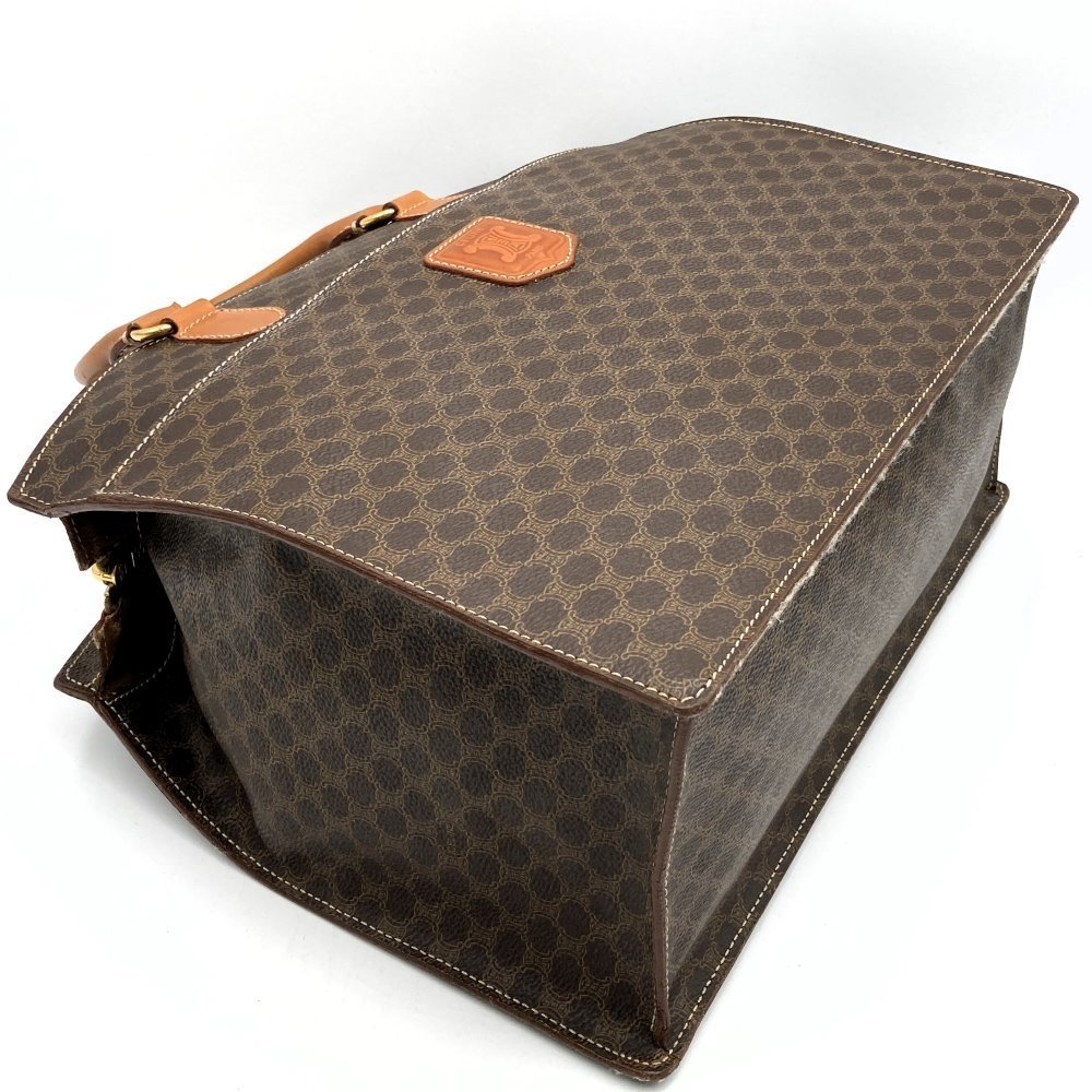 Celine Pattern Bag Brown Macadam - image 4